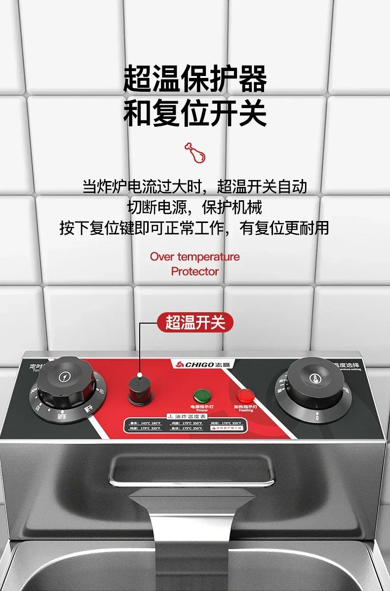 220V Fryer Electric 10L