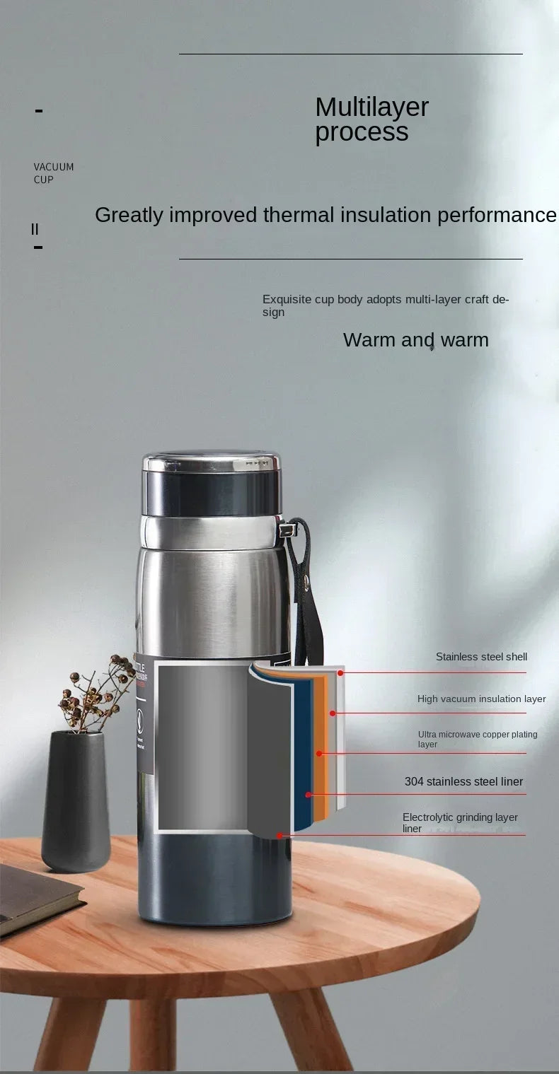 1L Thermal Water Bottle