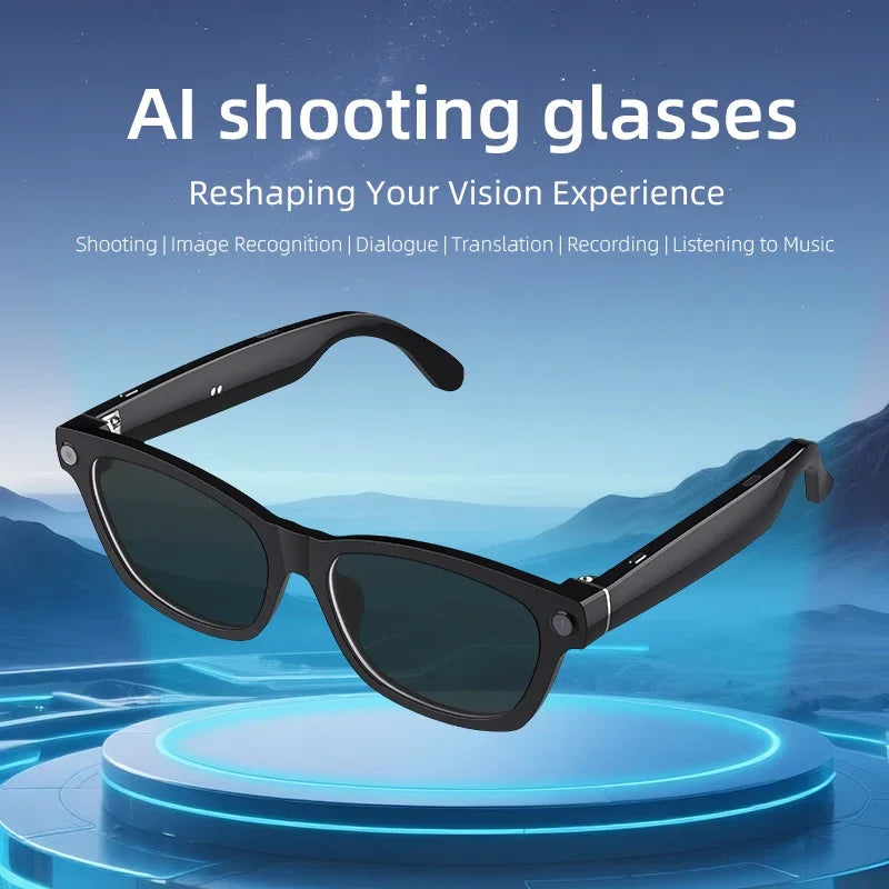 2025 New Smart Glasses Camera Video Photo Record AI Translation