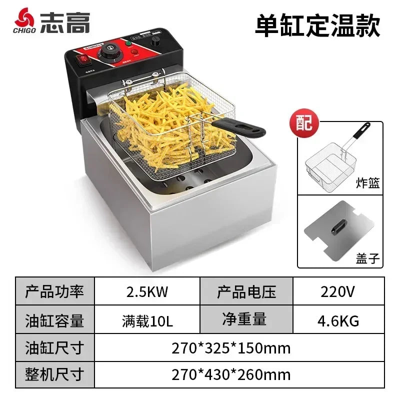 220V Fryer Electric 10L