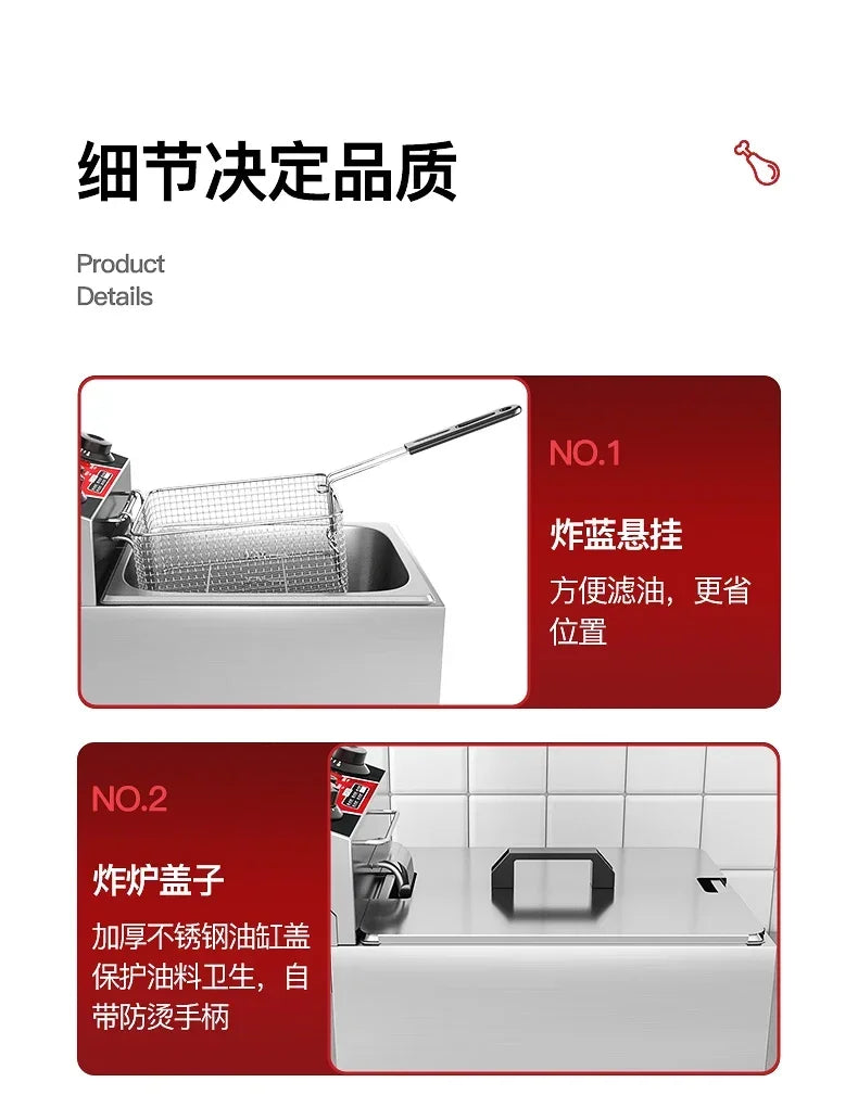 220V Fryer Electric 10L