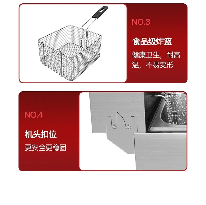 220V Fryer Electric 10L