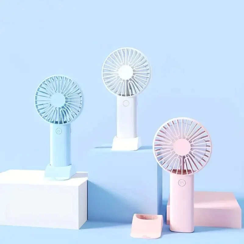 Mini USB Charging Handheld Fan Desktop