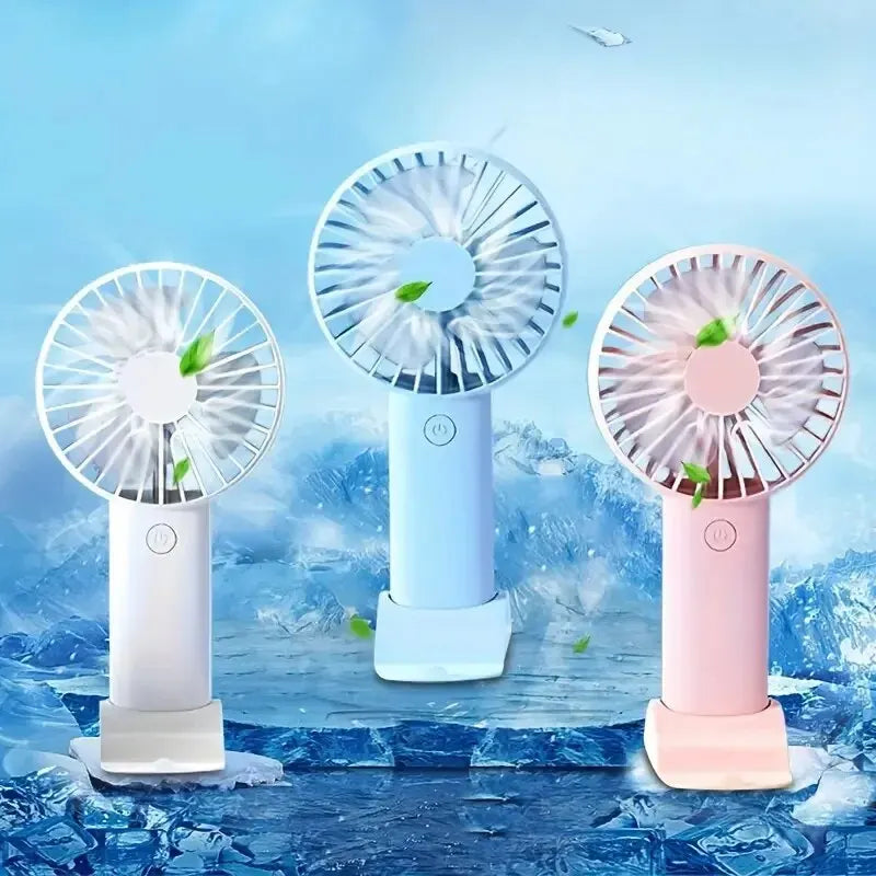 Mini USB Charging Handheld Fan Desktop