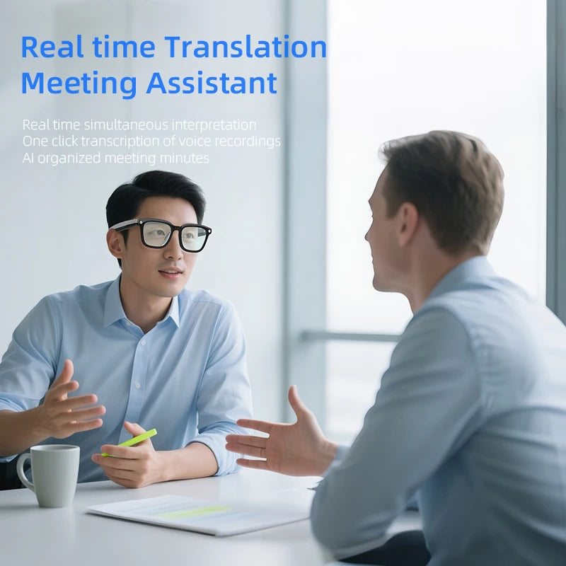 2025 New Smart Glasses Camera Video Photo Record AI Translation
