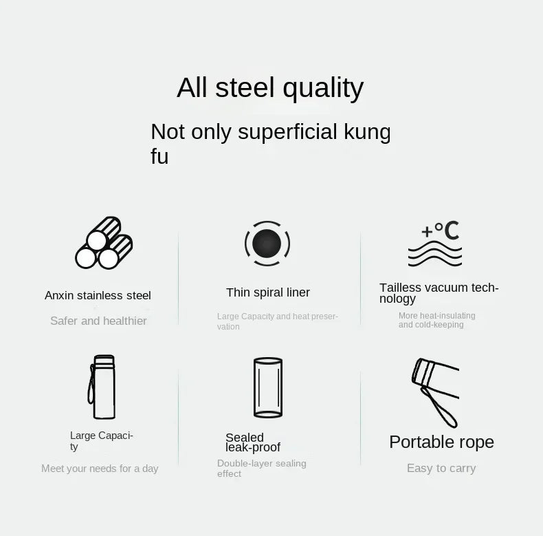 1L Thermal Water Bottle